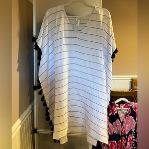 Anthro beach coverup